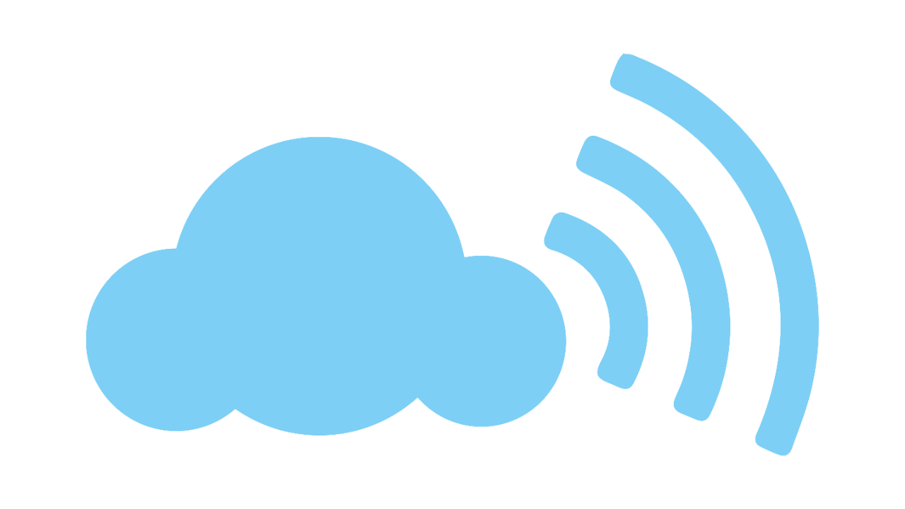 一幅云的插图，上面有一个无线信号